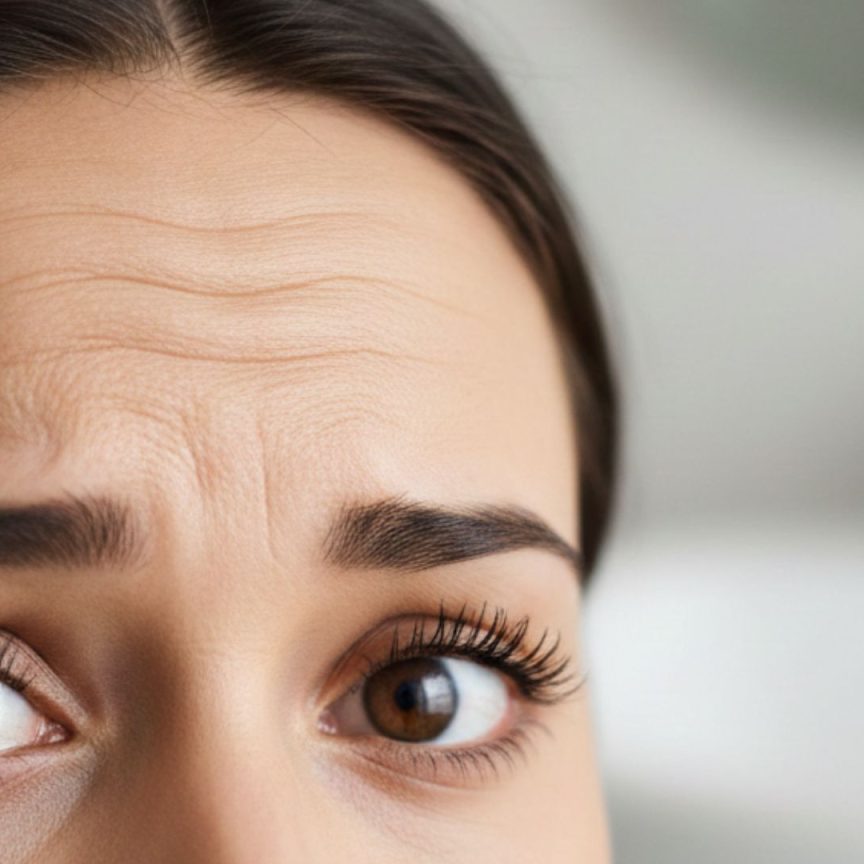 is botox safe for forehead wrinkles